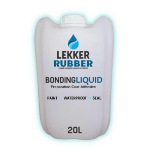 Image of bonding liquid jug.