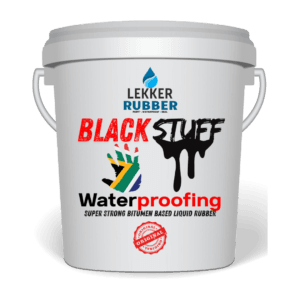 Lekker Rubber Black Stuff 20L - Super Strong Bitumen Rubber